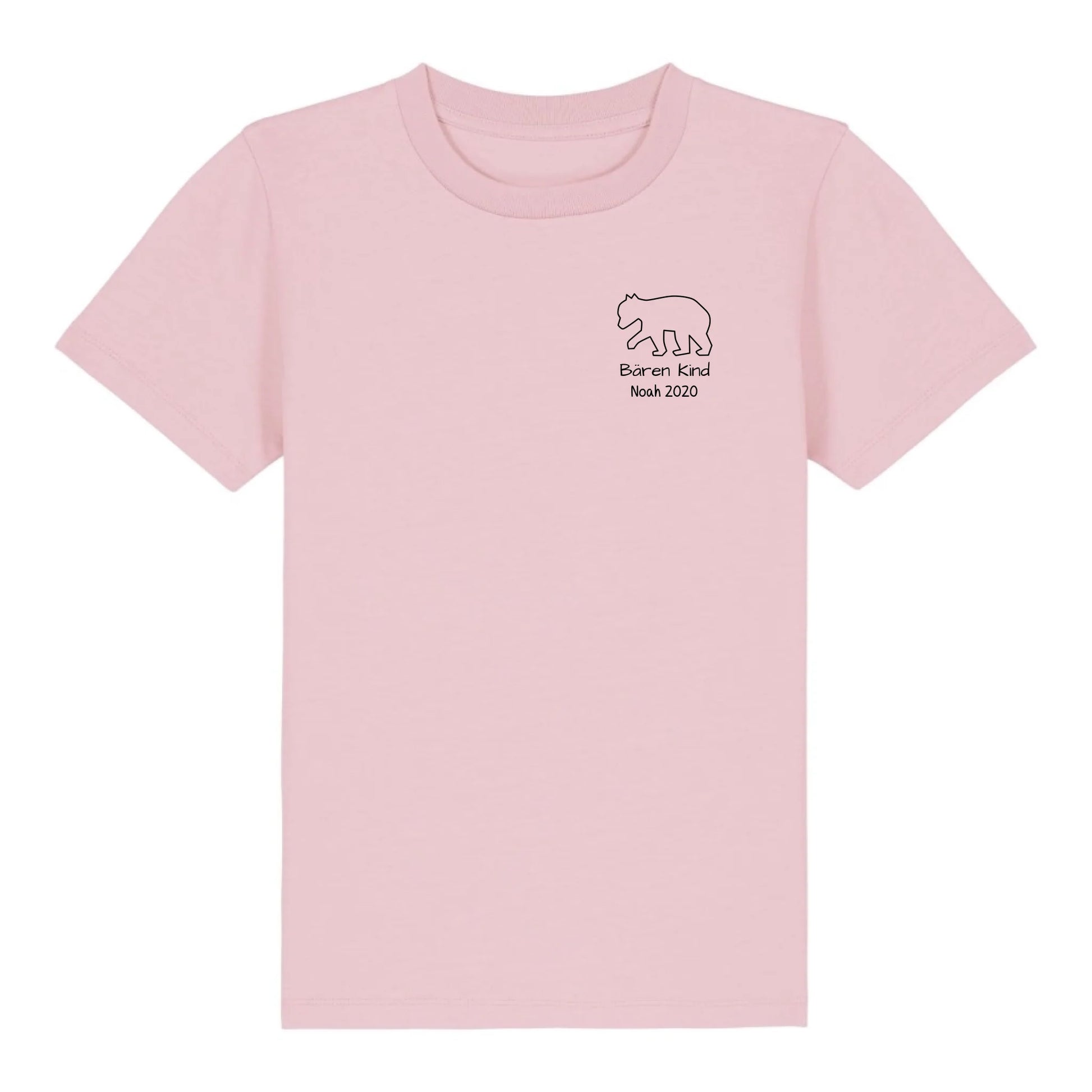 Bären Kind klein - Bio Kinder Shirt *personalisierbar* Mini Creator Shirt 2.0 ST ST Cotton-Pink