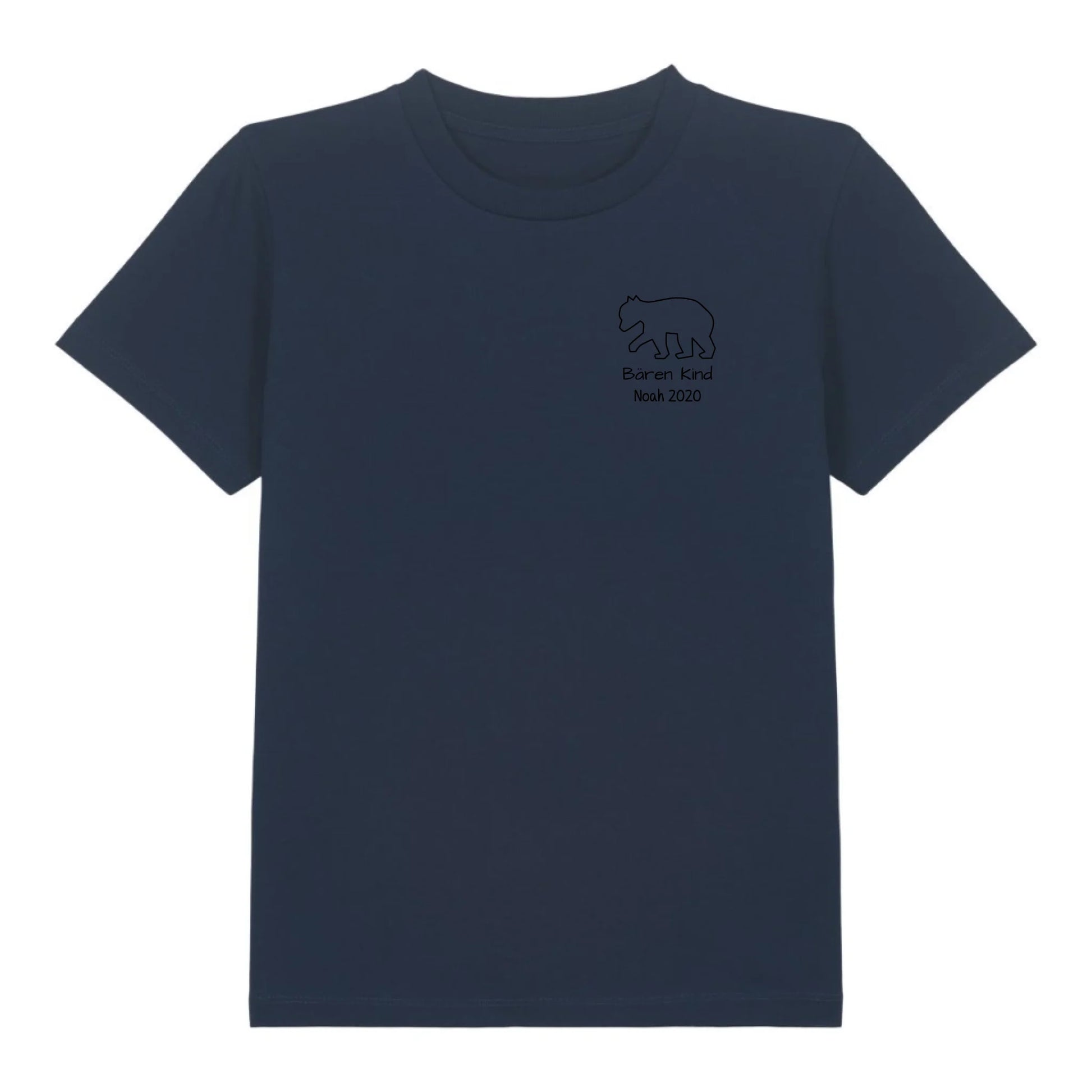 Bären Kind klein - Bio Kinder Shirt *personalisierbar* Mini Creator Shirt 2.0 ST ST French-Navy