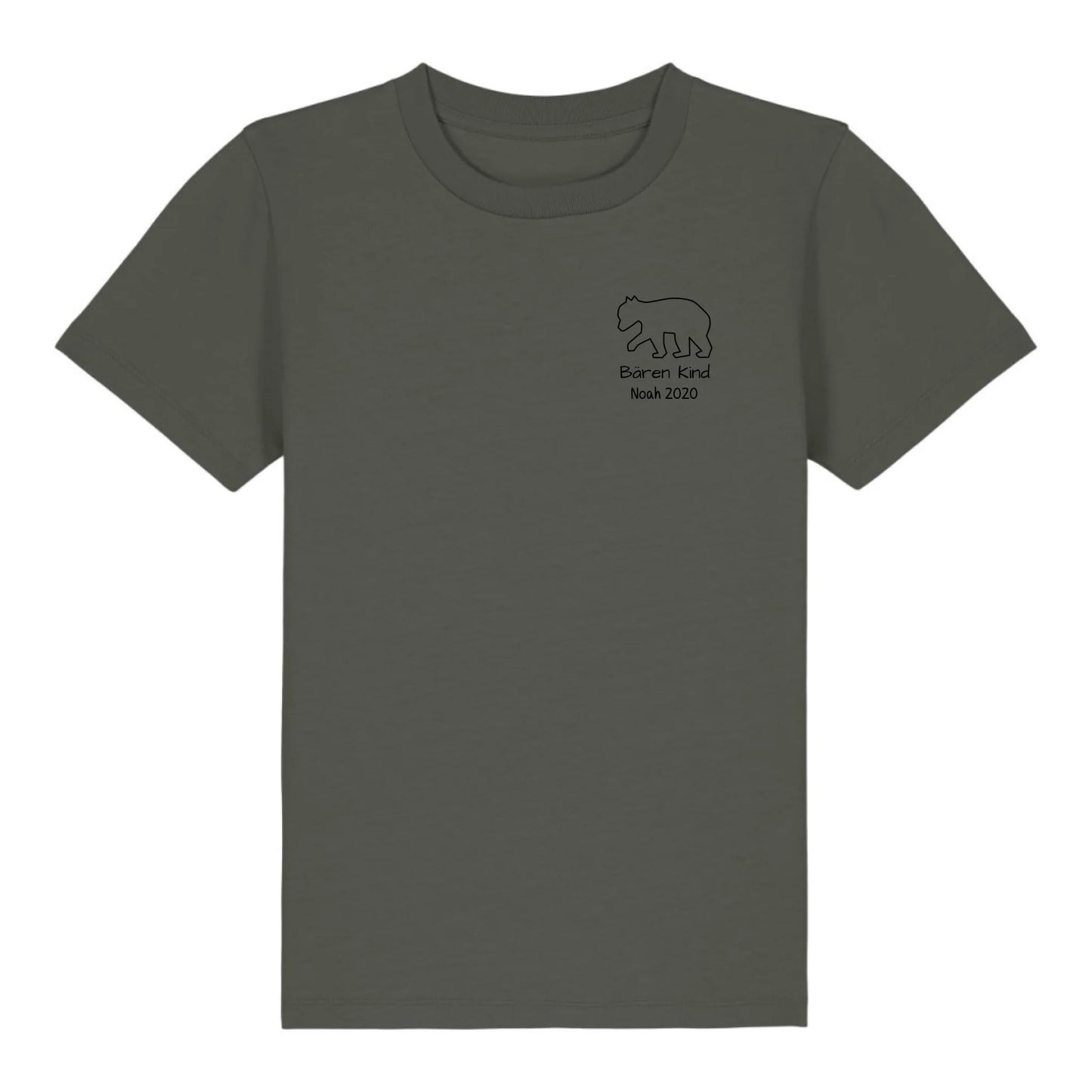 Bären Kind klein - Bio Kinder Shirt *personalisierbar* Mini Creator Shirt 2.0 ST ST Khaki
