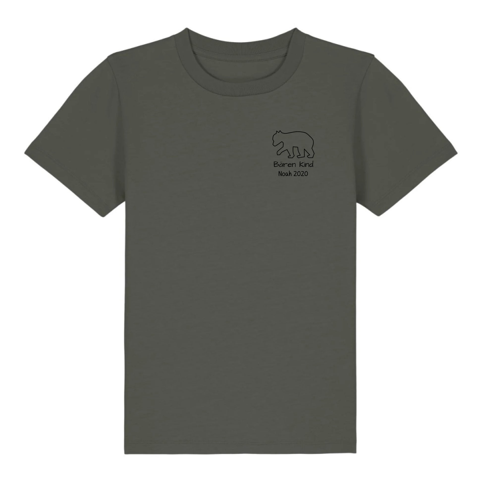 Bären Kind klein - Bio Kinder Shirt *personalisierbar* Mini Creator Shirt 2.0 ST ST Khaki