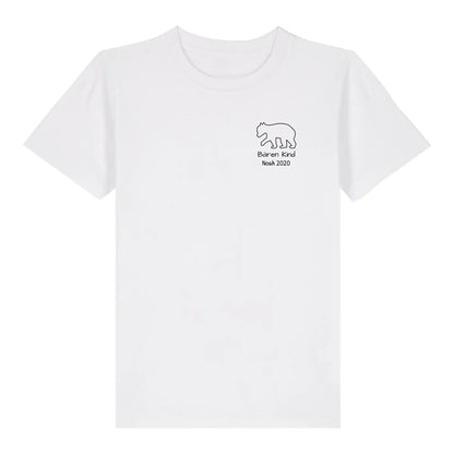Bären Kind klein - Bio Kinder Shirt *personalisierbar* Mini Creator Shirt 2.0 ST ST White
