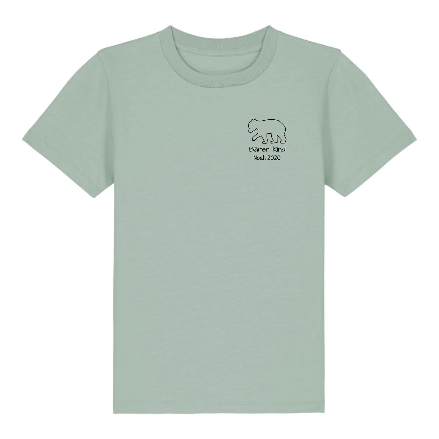 Bären Kind klein - Bio Kinder Shirt *personalisierbar* Mini Creator Shirt 2.0 ST ST Aloe