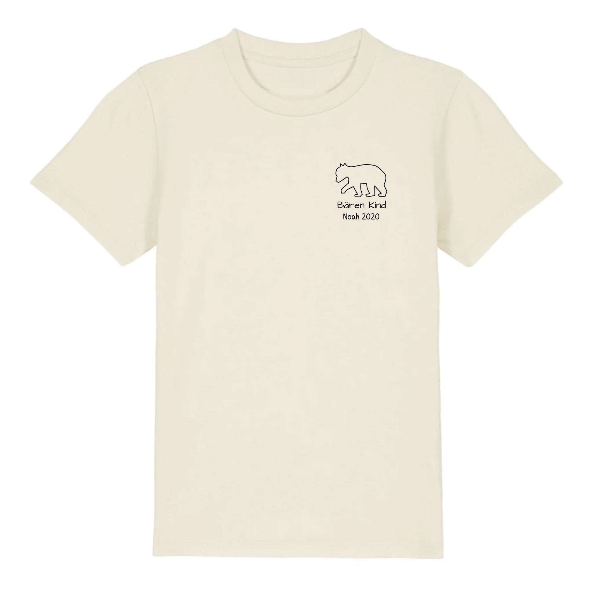 Bären Kind klein - Bio Kinder Shirt *personalisierbar* Mini Creator Shirt 2.0 ST ST Natural-Raw