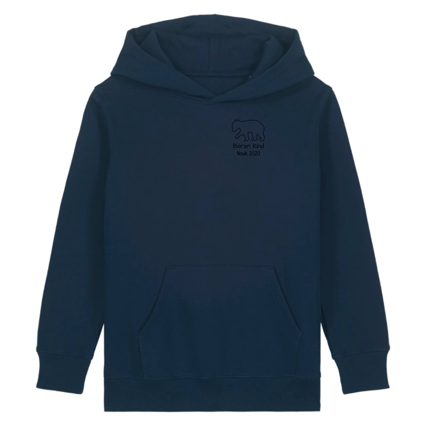 Bären Kind klein - Bio Kinder Hoodie *personalisierbar* Mini Cruiser Hoodie 2.0 ST ST French-Navy