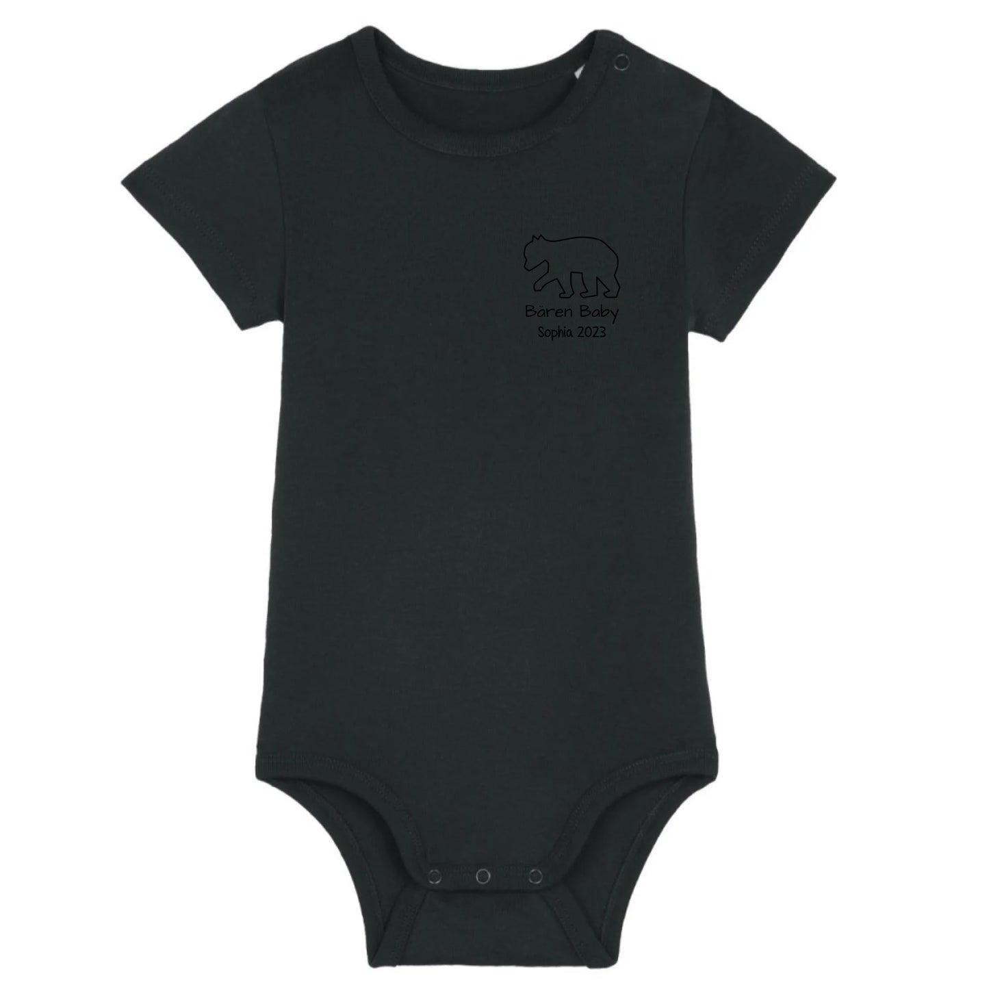 Bären Baby klein - Bio Baby Body *personalisierbar*