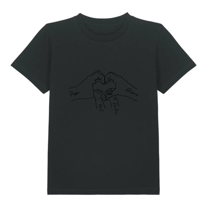 Family Love - Bio Kinder Shirt *personalisierbar* Mini Creator Shirt 2.0 ST ST Black