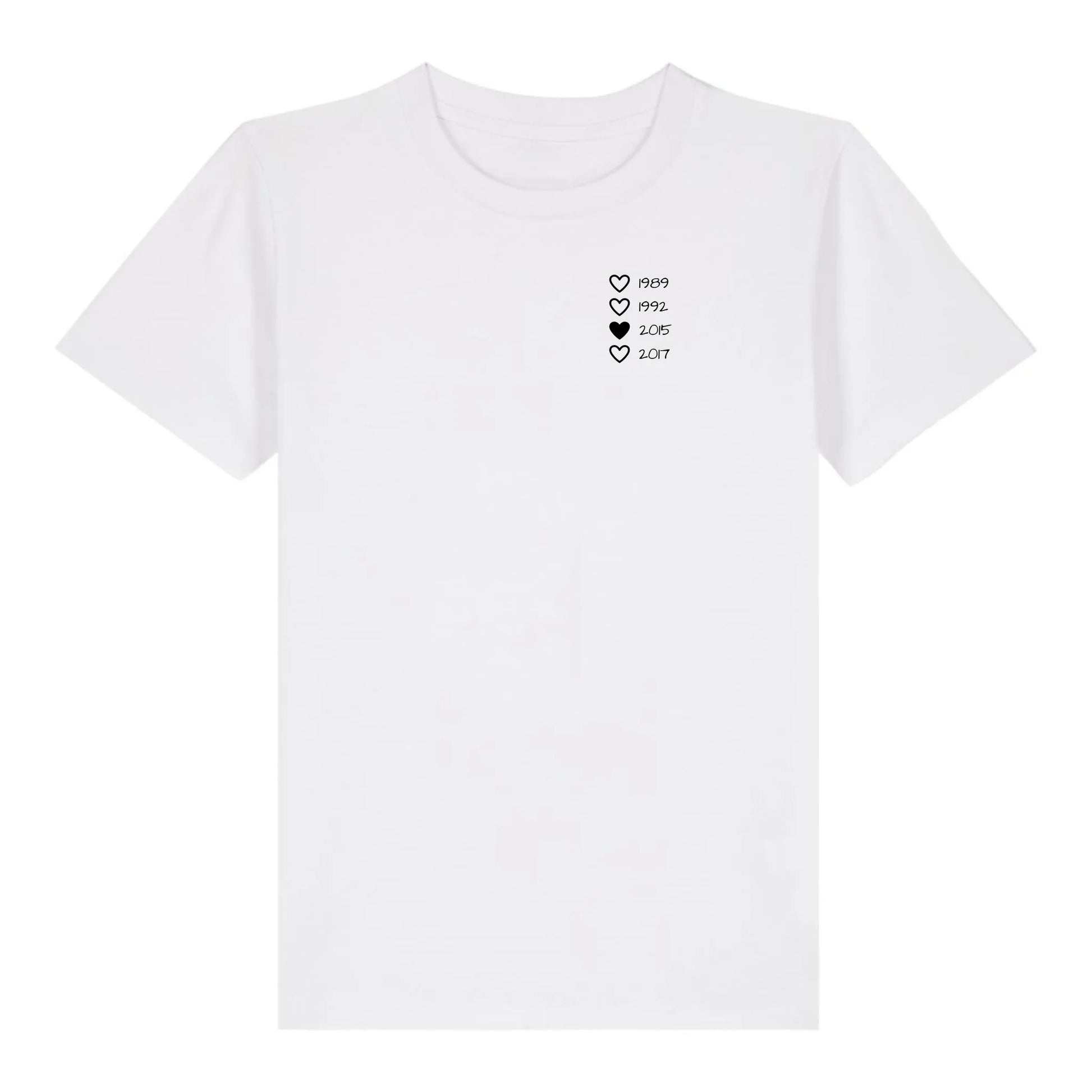 Family Hearts - Bio Kinder Shirt *personalisierbar* Mini Creator Shirt 2.0 ST ST White