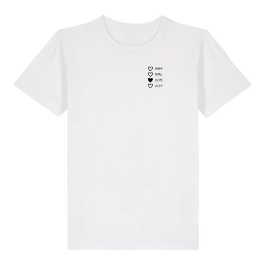 Family Hearts - Bio Kinder Shirt *personalisierbar* Mini Creator Shirt 2.0 ST ST White