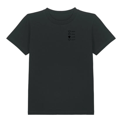 Family Hearts - Bio Kinder Shirt *personalisierbar* Mini Creator Shirt 2.0 ST ST Black