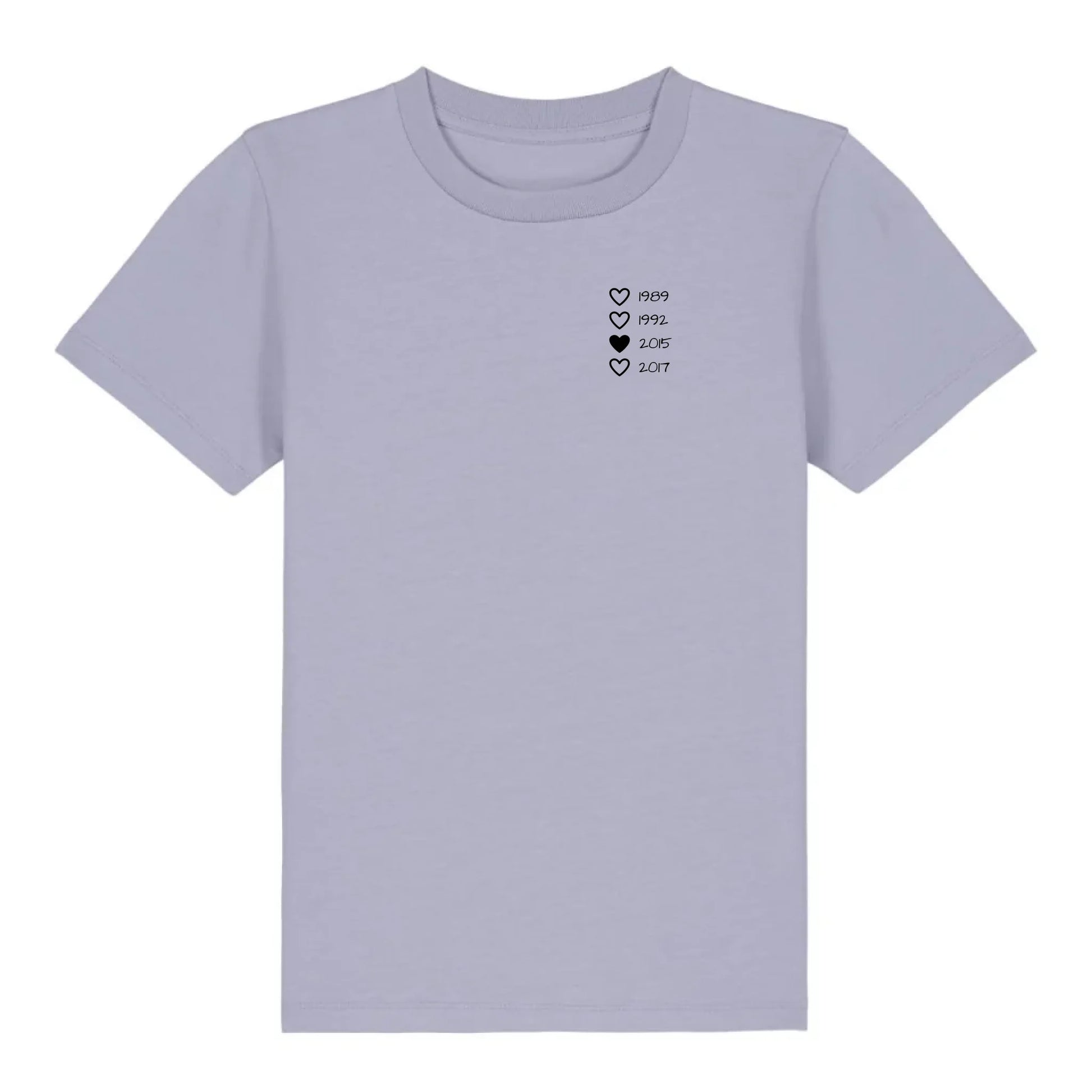 Family Hearts - Bio Kinder Shirt *personalisierbar*