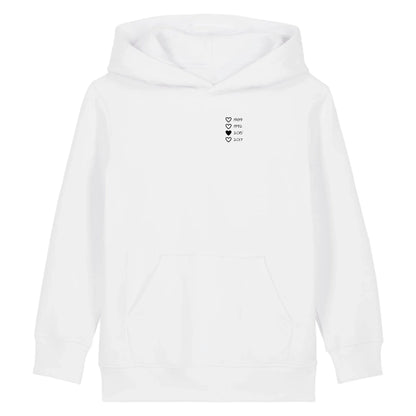 Family Hearts - Bio Kinder Hoodie *personalisierbar* Mini Cruiser Hoodie 2.0 ST ST