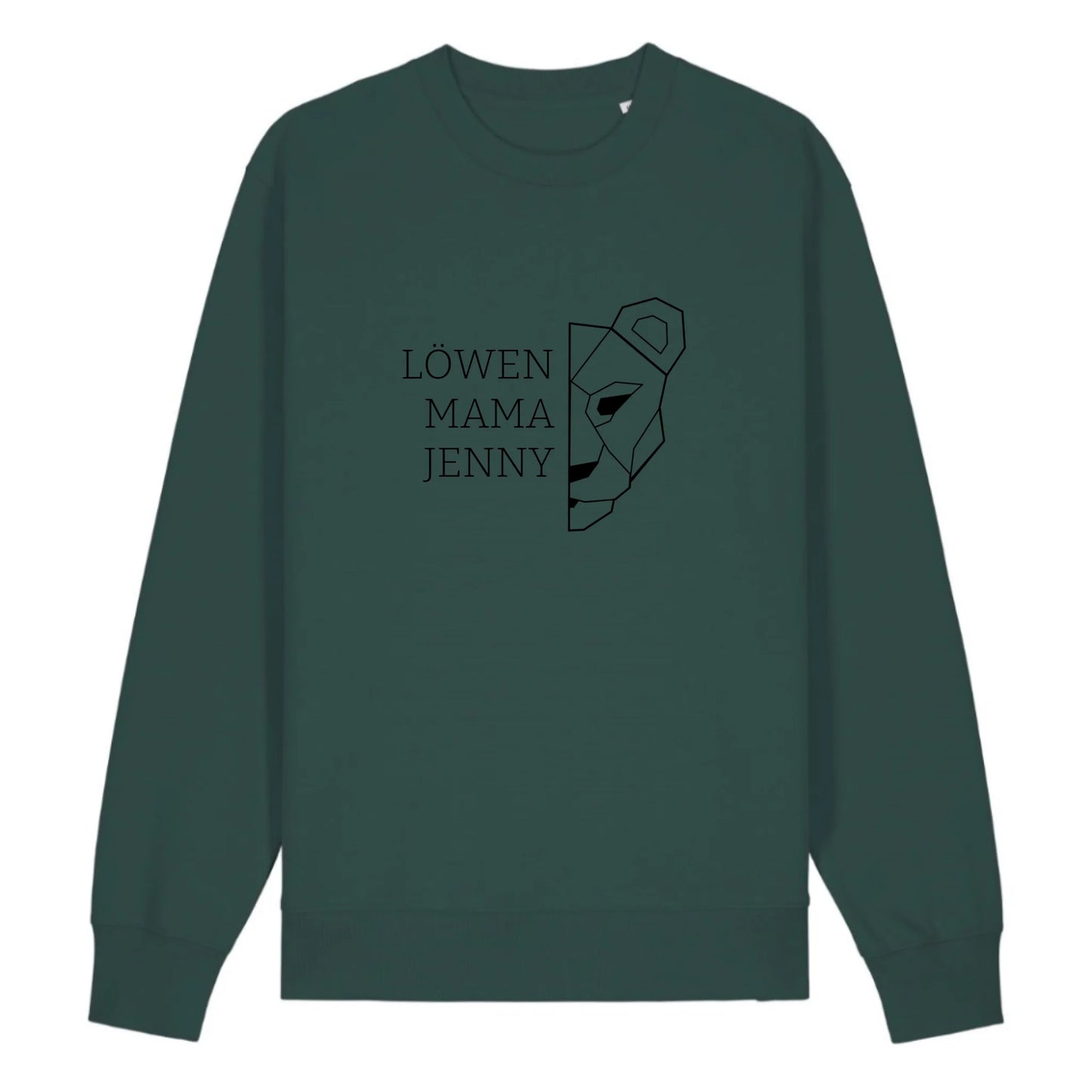 Löwen Mama - Bio Unisex Sweatshirt *personalisierbar (mit Namen)*