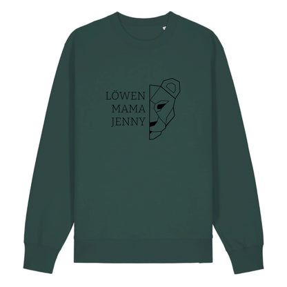 Löwen Mama - Bio Unisex Sweatshirt *personalisierbar (mit Namen)*