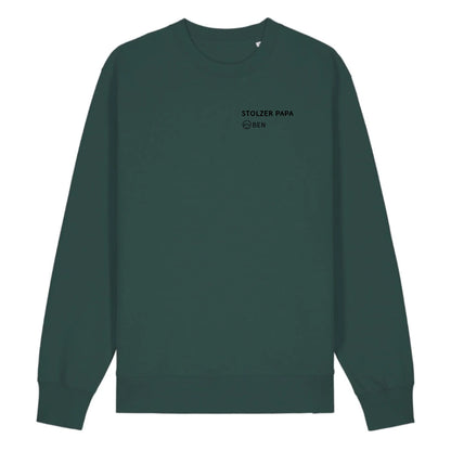 Stolzer Papa - Bio Unisex Sweatshirt *personalisierbar*