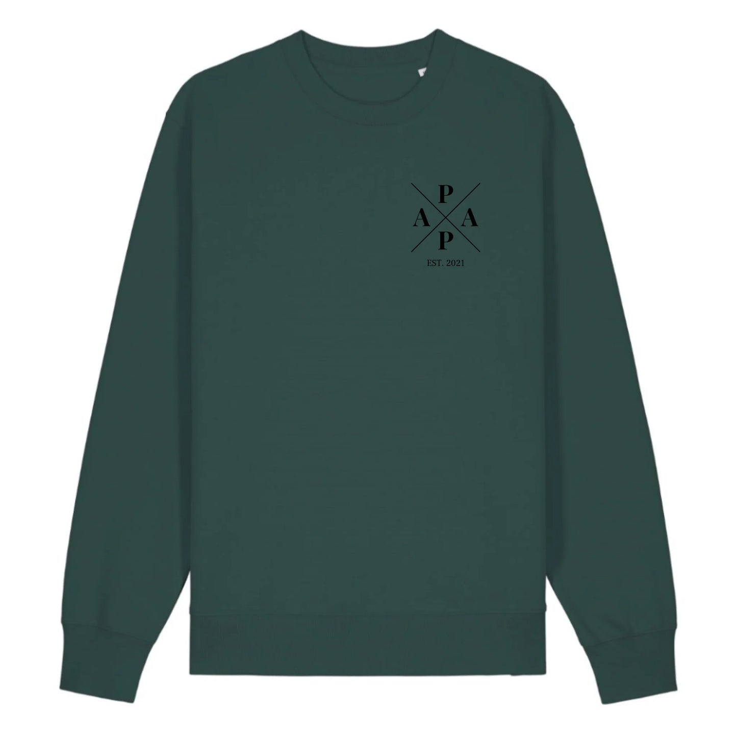 Papa Minimal - Bio Unisex Sweatshirt *personalisierbar*