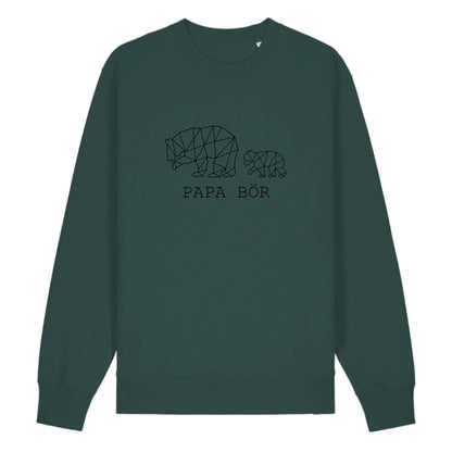 Papa Bör - Bio Unisex Sweatshirt *personalisierbar (1-4 Kinder ohne Namen)*