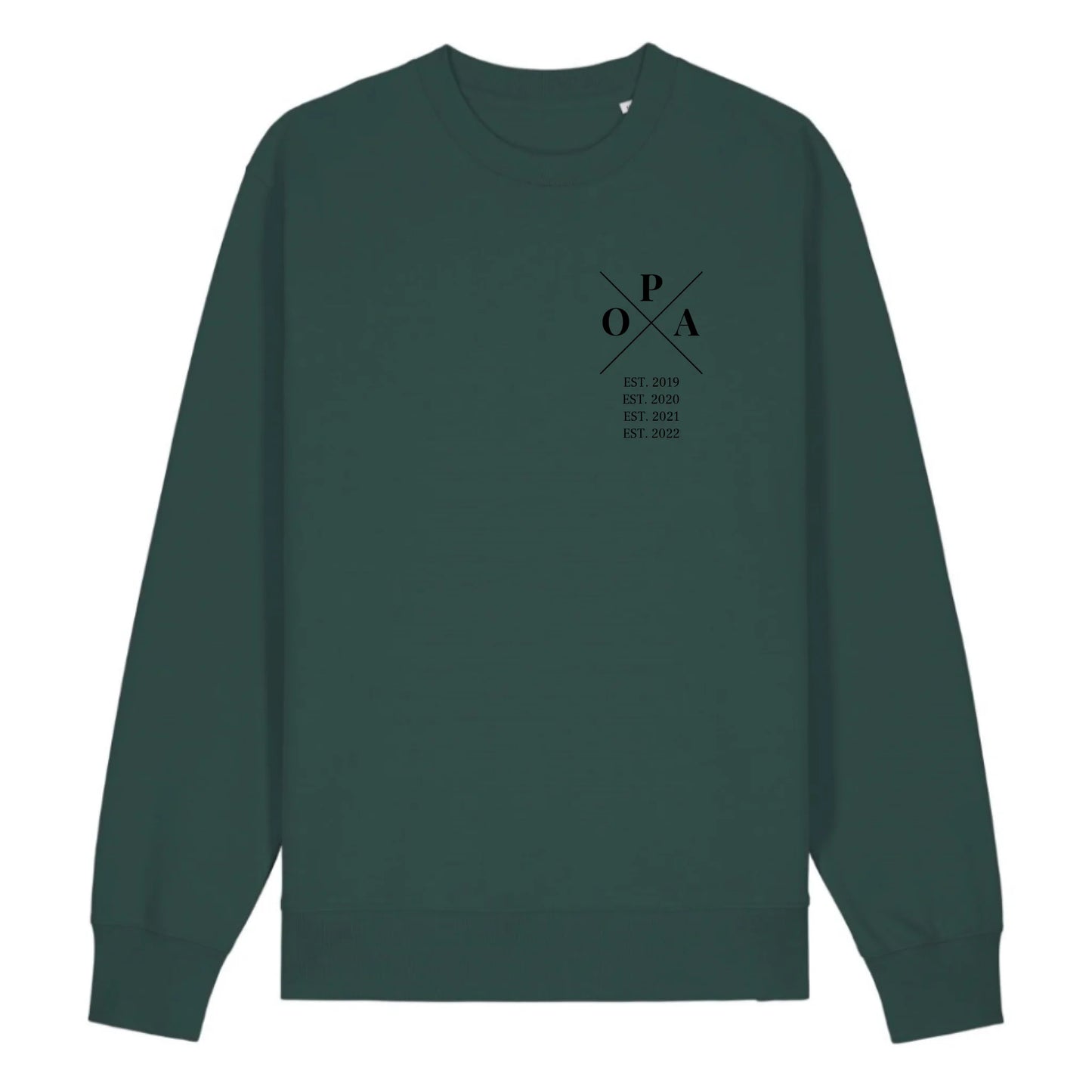 Opa Minimal - Bio Unisex Sweatshirt *personalisierbar*