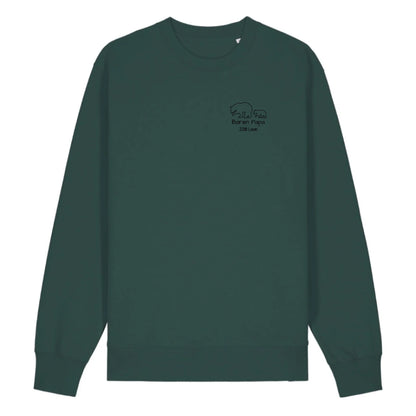 Bären Papa klein - Bio Unisex Sweatshirt *personalisierbar*