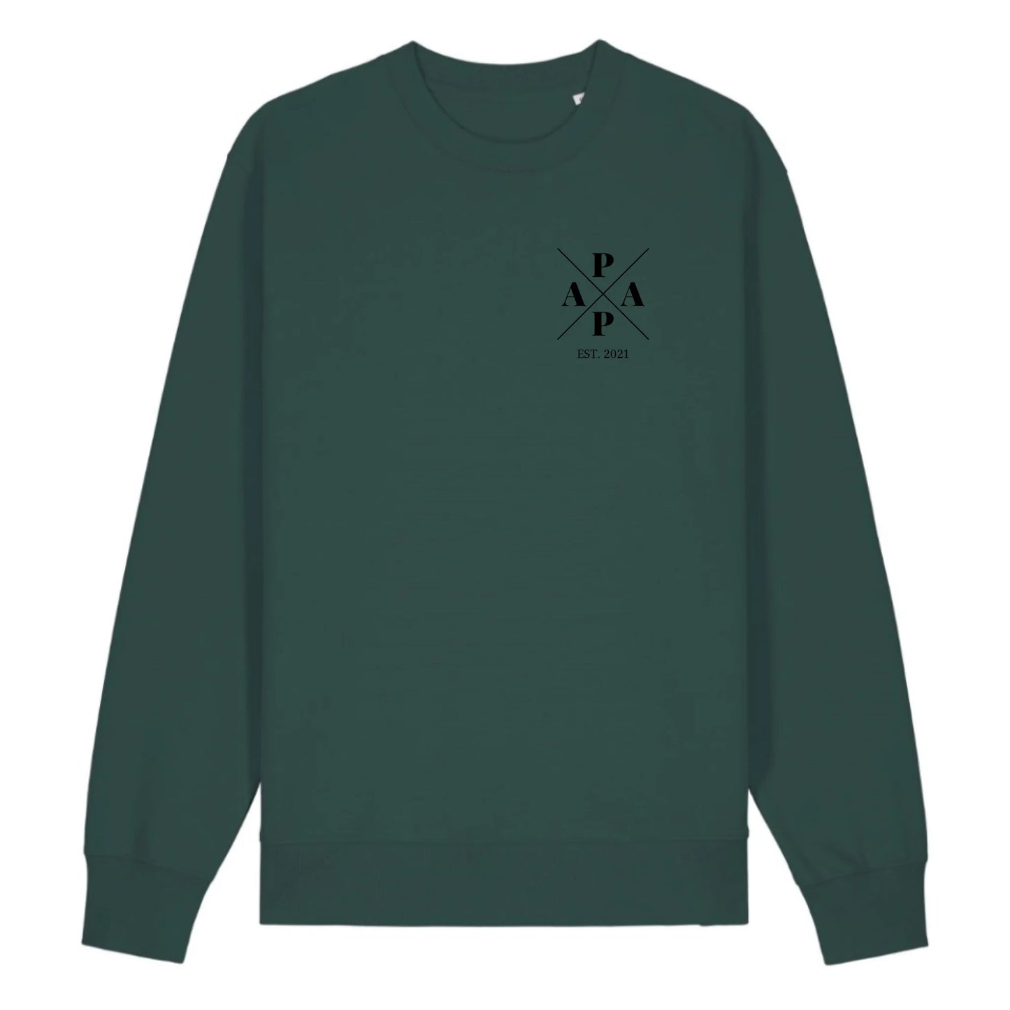 Papa Minimal + Symbole - Bio Unisex Sweatshirt *personalisierbar*