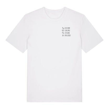 Sternzeichen - Bio Herren Shirt *personalisierbar* Creator T-Shirt 2.0 ST ST White