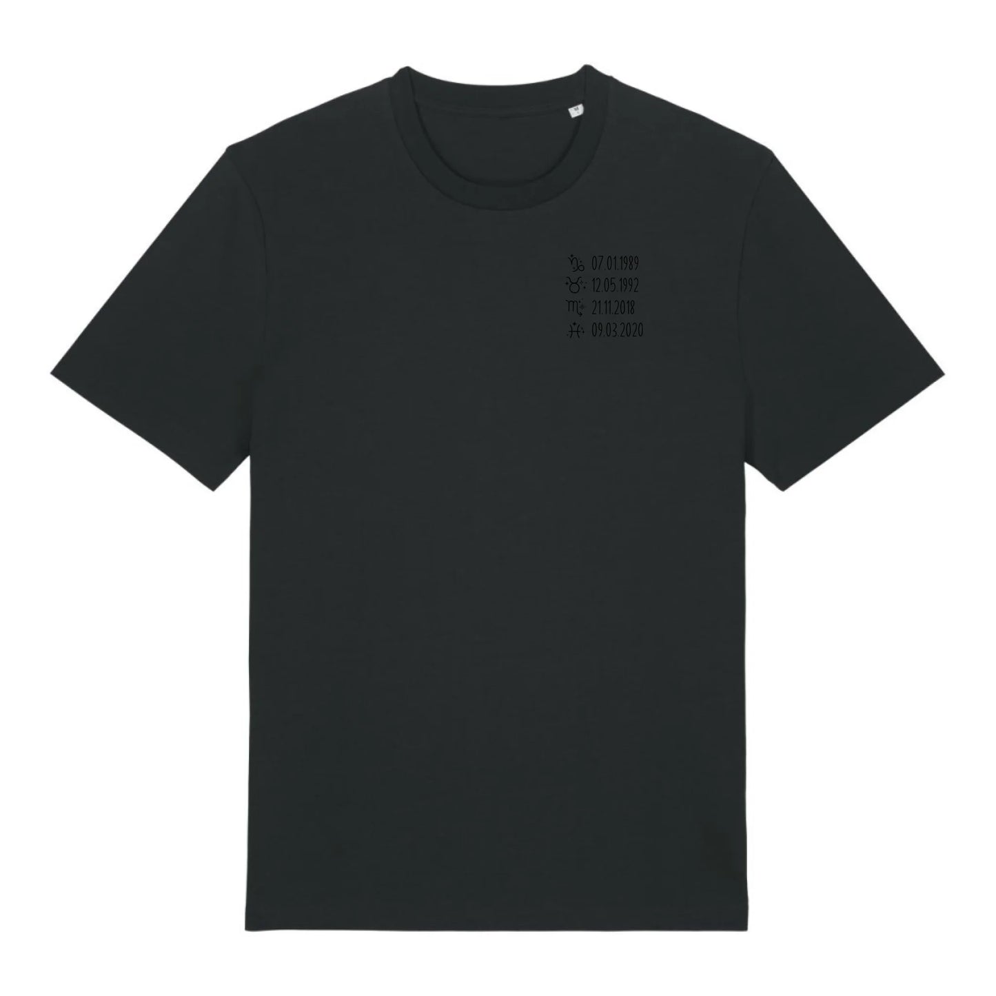 Sternzeichen - Bio Herren Shirt *personalisierbar* Creator T-Shirt 2.0 ST ST Black