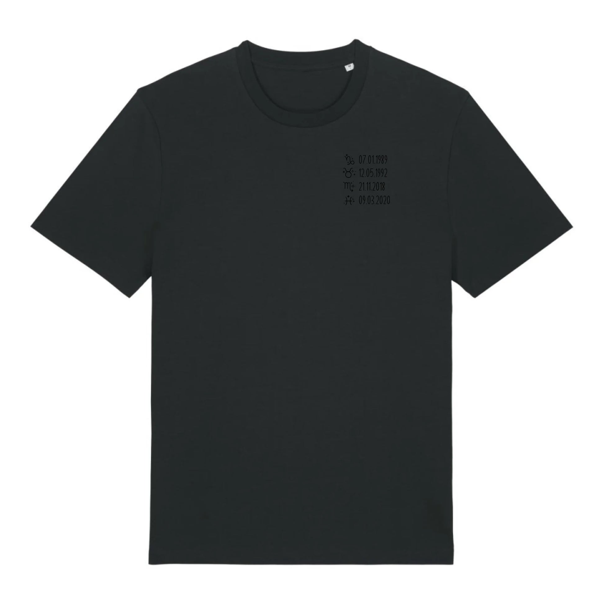 Sternzeichen - Bio Herren Shirt *personalisierbar* Creator T-Shirt 2.0 ST ST Black