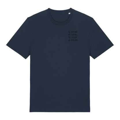 Sternzeichen - Bio Herren Shirt *personalisierbar* Creator T-Shirt 2.0 ST ST French-Navy