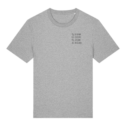 Sternzeichen - Bio Herren Shirt *personalisierbar* Creator T-Shirt 2.0 ST ST Heather-Grey