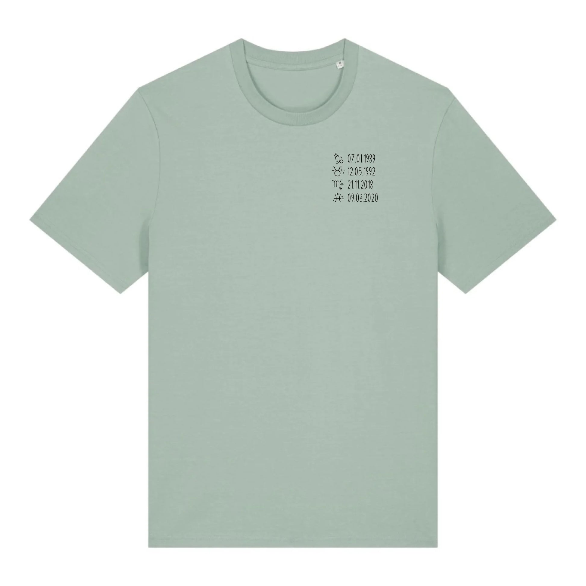 Sternzeichen - Bio Herren Shirt *personalisierbar* Creator T-Shirt 2.0 ST ST Aloe