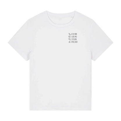 Sternzeichen - Bio Damen Shirt *personalisierbar*