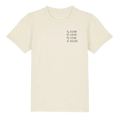 Sternzeichen - Bio Kinder Shirt *personalisierbar* Mini Creator Shirt 2.0 ST ST Natural-Raw