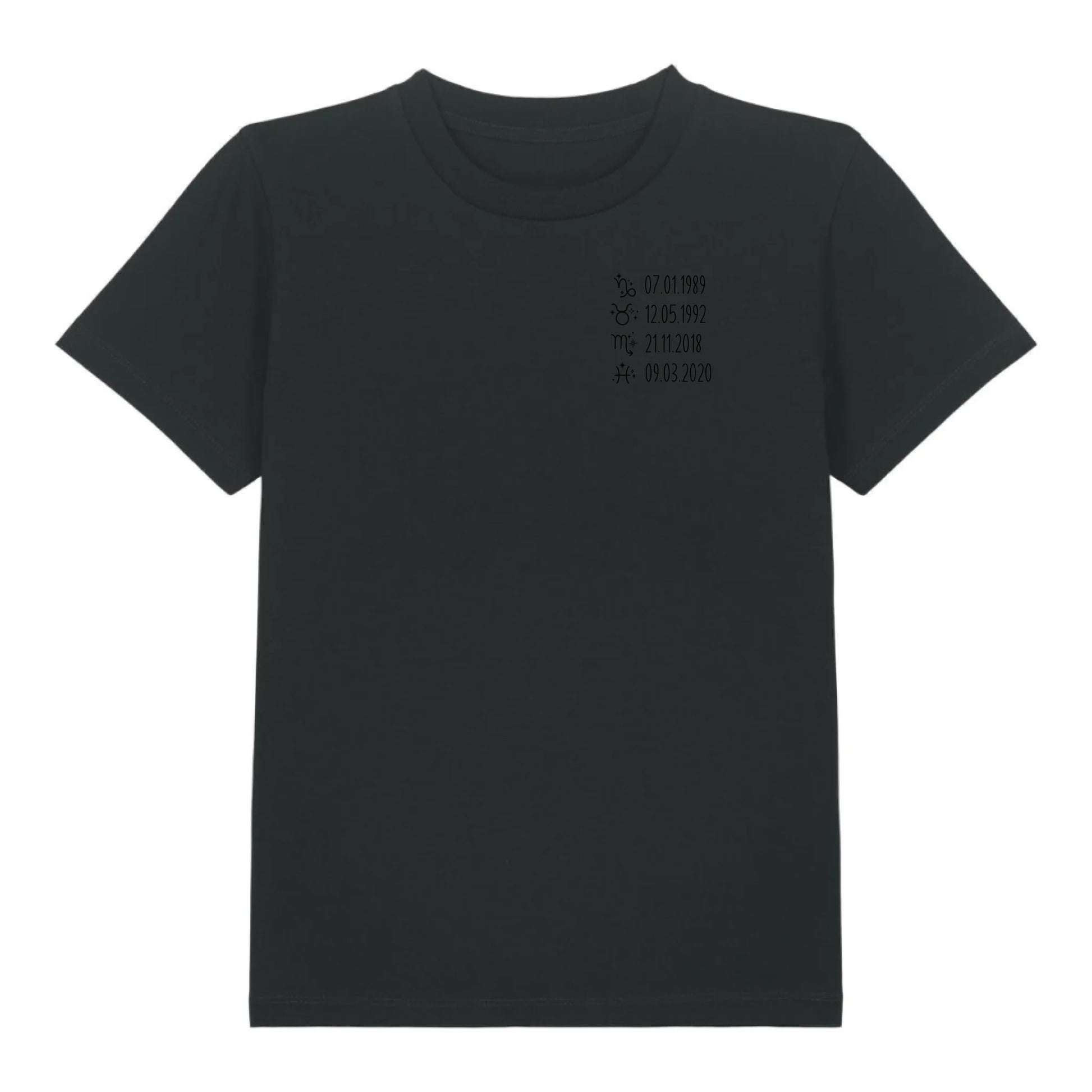 Sternzeichen - Bio Kinder Shirt *personalisierbar* Mini Creator Shirt 2.0 ST ST Black