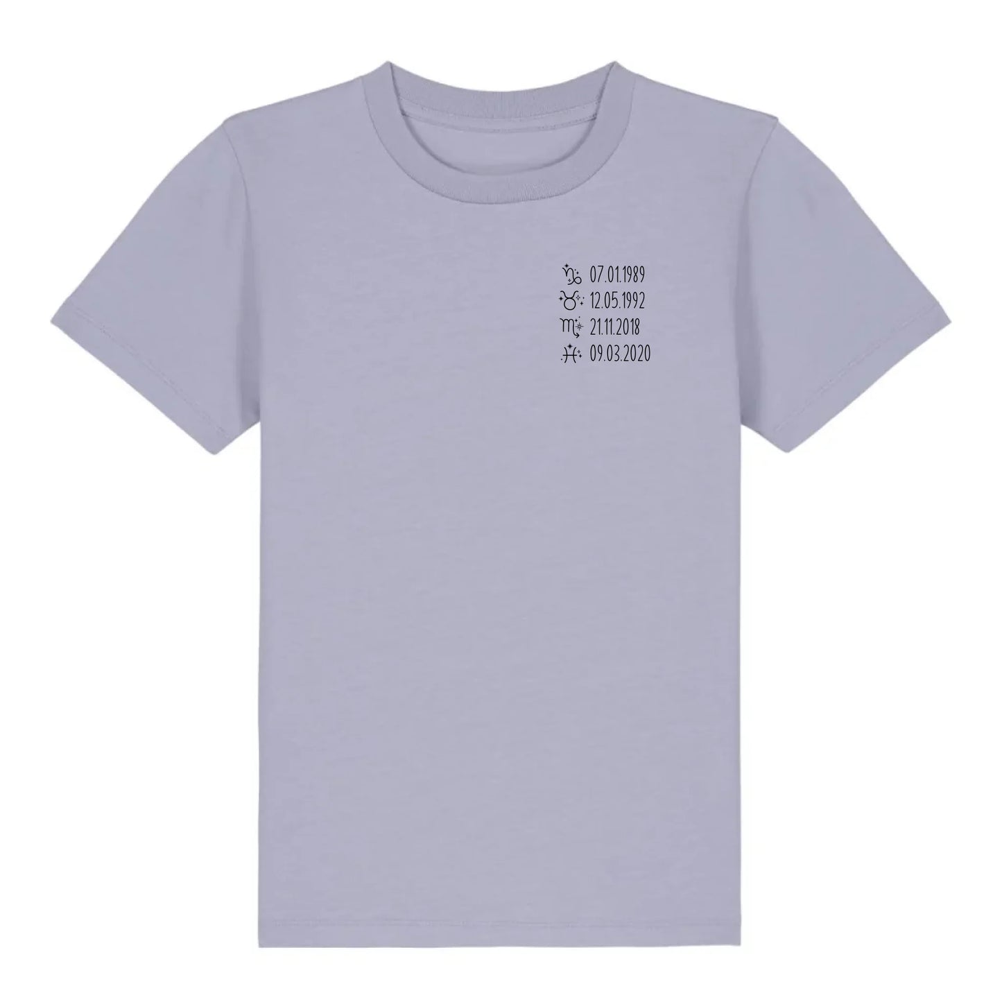 Sternzeichen - Bio Kinder Shirt *personalisierbar*