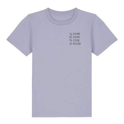 Sternzeichen - Bio Kinder Shirt *personalisierbar*