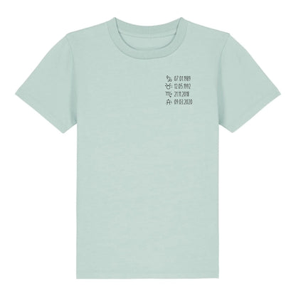 Sternzeichen - Bio Kinder Shirt *personalisierbar*