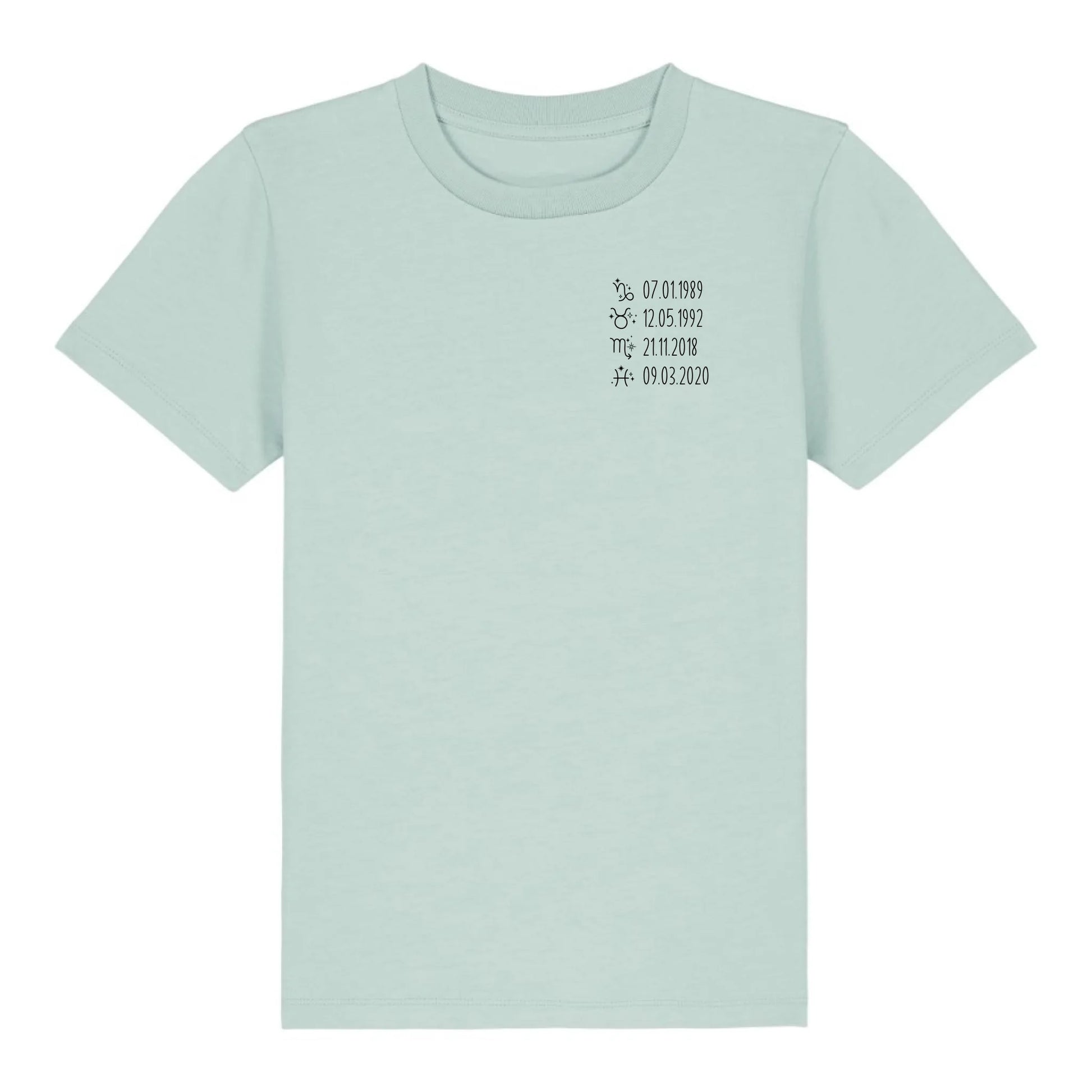Sternzeichen - Bio Kinder Shirt *personalisierbar*