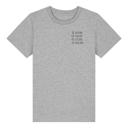 Sternzeichen - Bio Kinder Shirt *personalisierbar*
