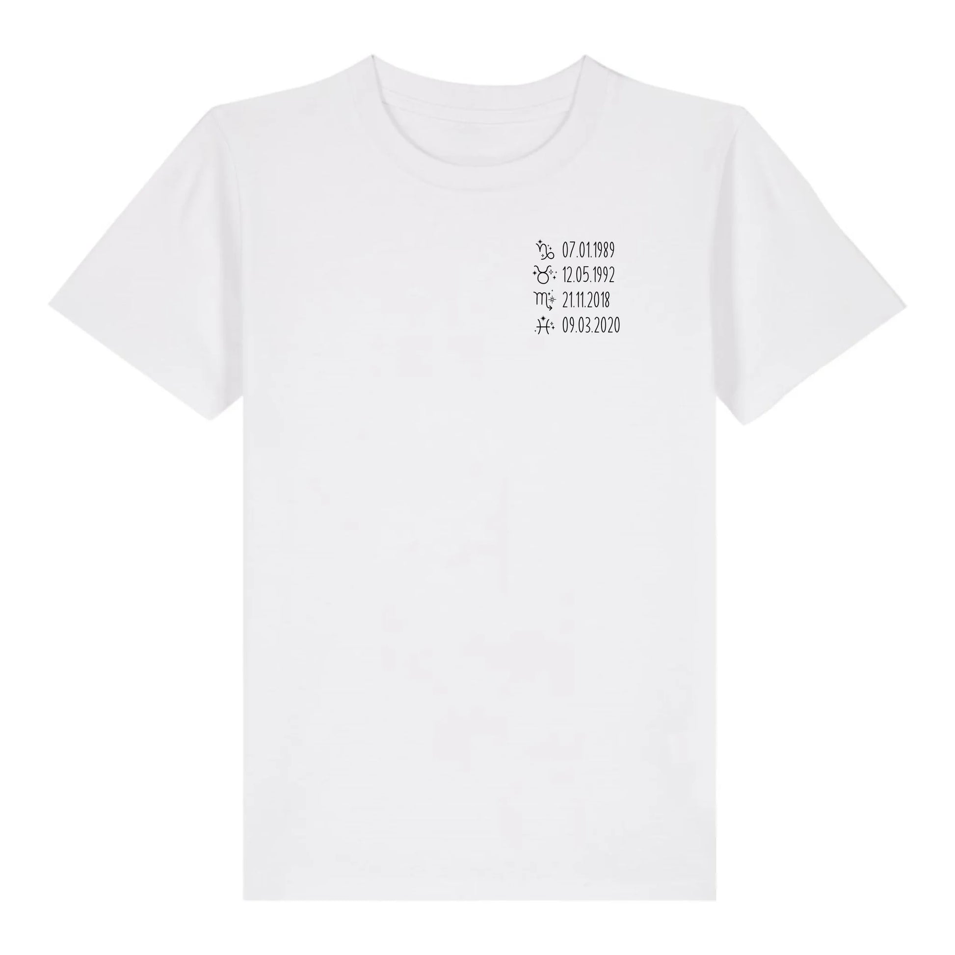 Sternzeichen - Bio Kinder Shirt *personalisierbar* Mini Creator Shirt 2.0 ST ST White