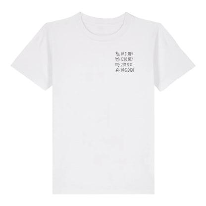 Sternzeichen - Bio Kinder Shirt *personalisierbar* Mini Creator Shirt 2.0 ST ST White