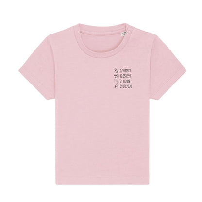 Sternzeichen - Bio Baby Shirt *personalisierbar* Baby Creator T-Shirt ST ST NEU Cotton-Pink