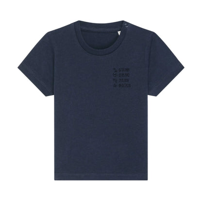 Sternzeichen - Bio Baby Shirt *personalisierbar* Baby Creator T-Shirt ST ST NEU French-Navy