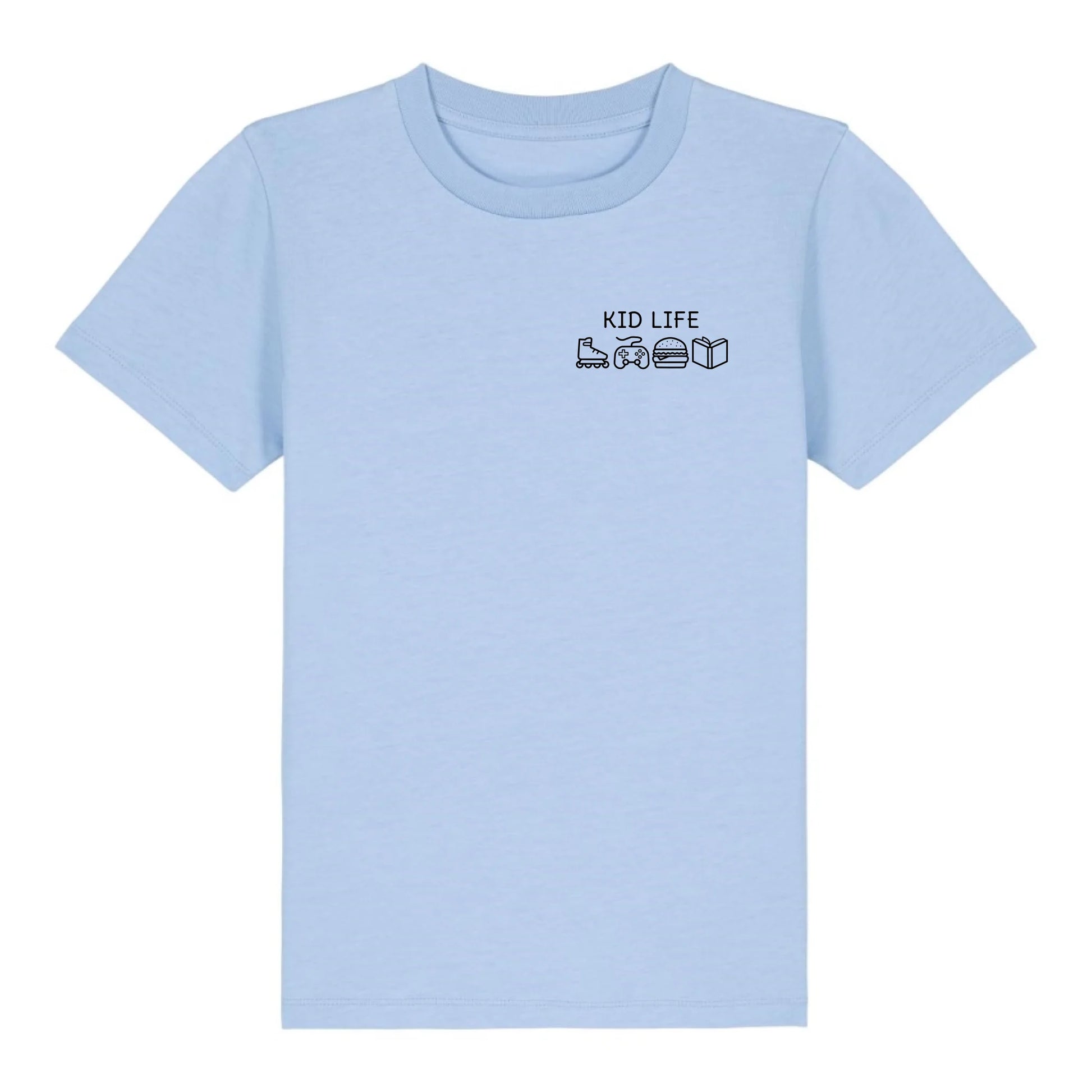 Kid Life Symbole - Bio Kinder Shirt *personalisierbar* Mini Creator Shirt 2.0 ST ST Blue-Soul