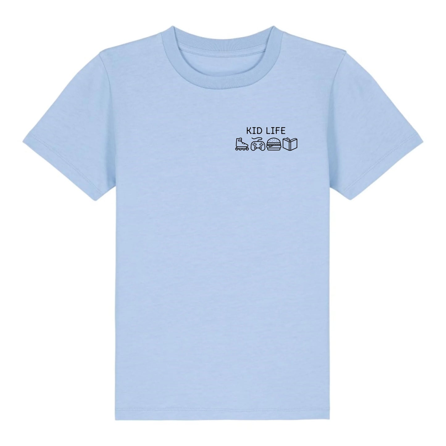 Kid Life Symbole - Bio Kinder Shirt *personalisierbar* Mini Creator Shirt 2.0 ST ST Blue-Soul