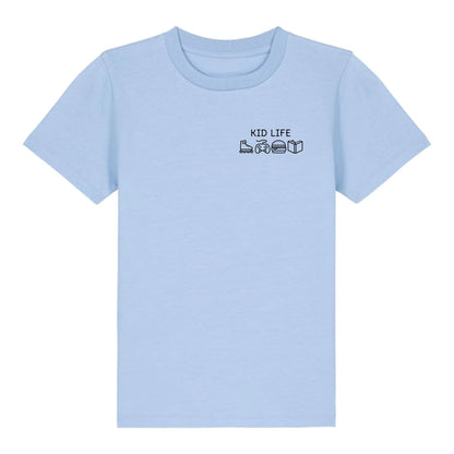 Kid Life Symbole - Bio Kinder Shirt *personalisierbar* Mini Creator Shirt 2.0 ST ST Blue-Soul