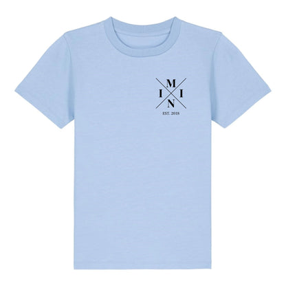 Mini Minimal - Bio Kinder Shirt *personalisierbar* Mini Creator Shirt 2.0 ST ST Blue-Soul