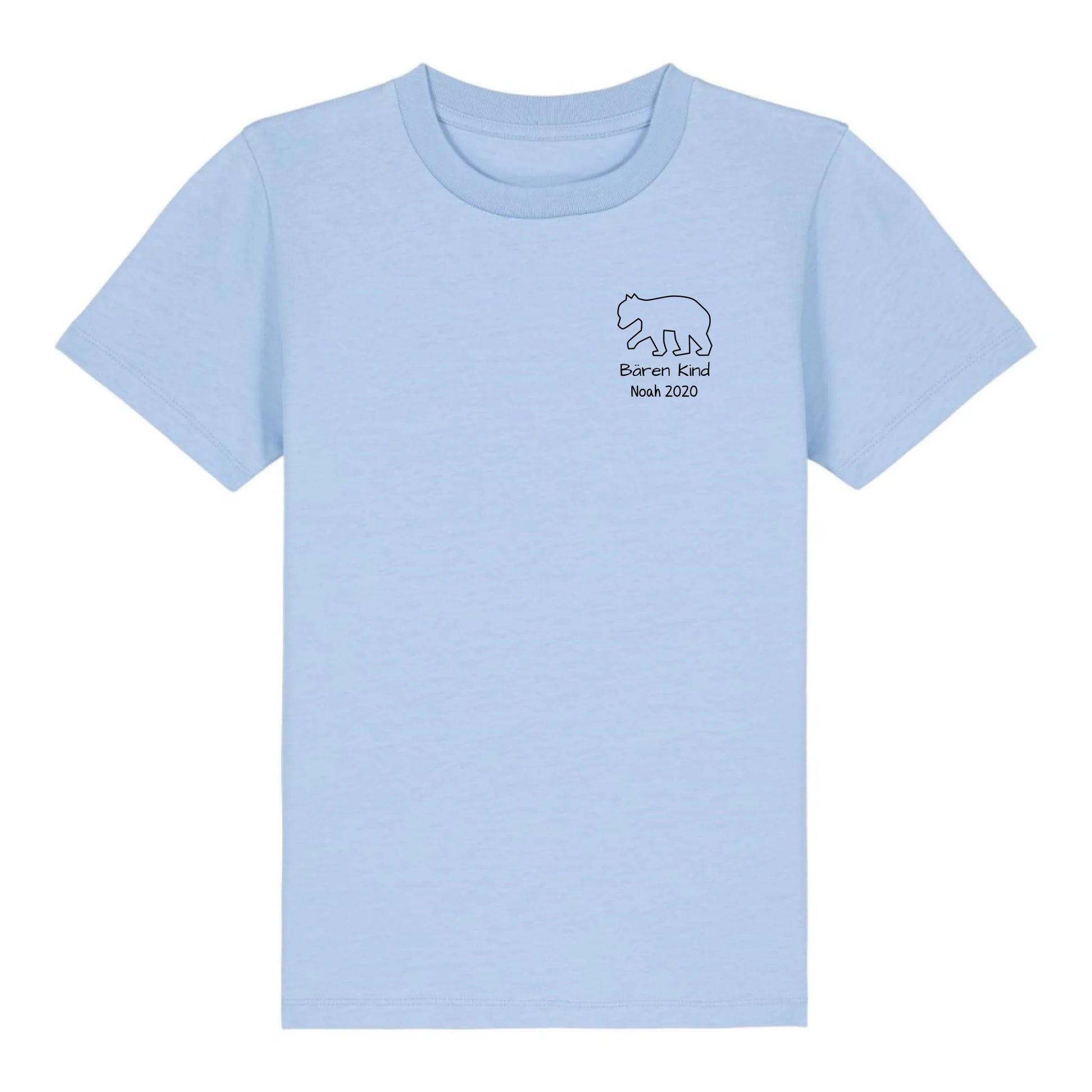 Bären Kind klein - Bio Kinder Shirt *personalisierbar* Mini Creator Shirt 2.0 ST ST Blue-Soul