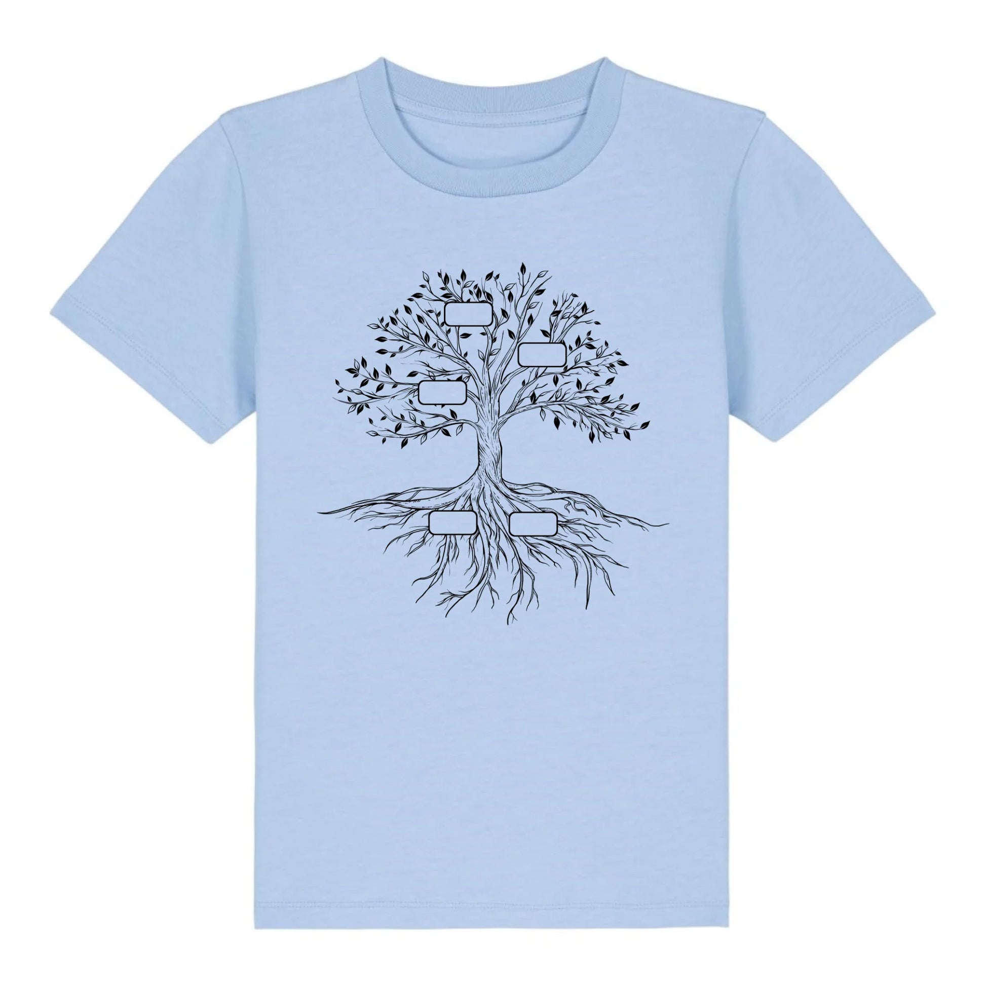 Family Tree - Bio Kinder Shirt *personalisierbar* Mini Creator Shirt 2.0 ST ST Blue-Soul