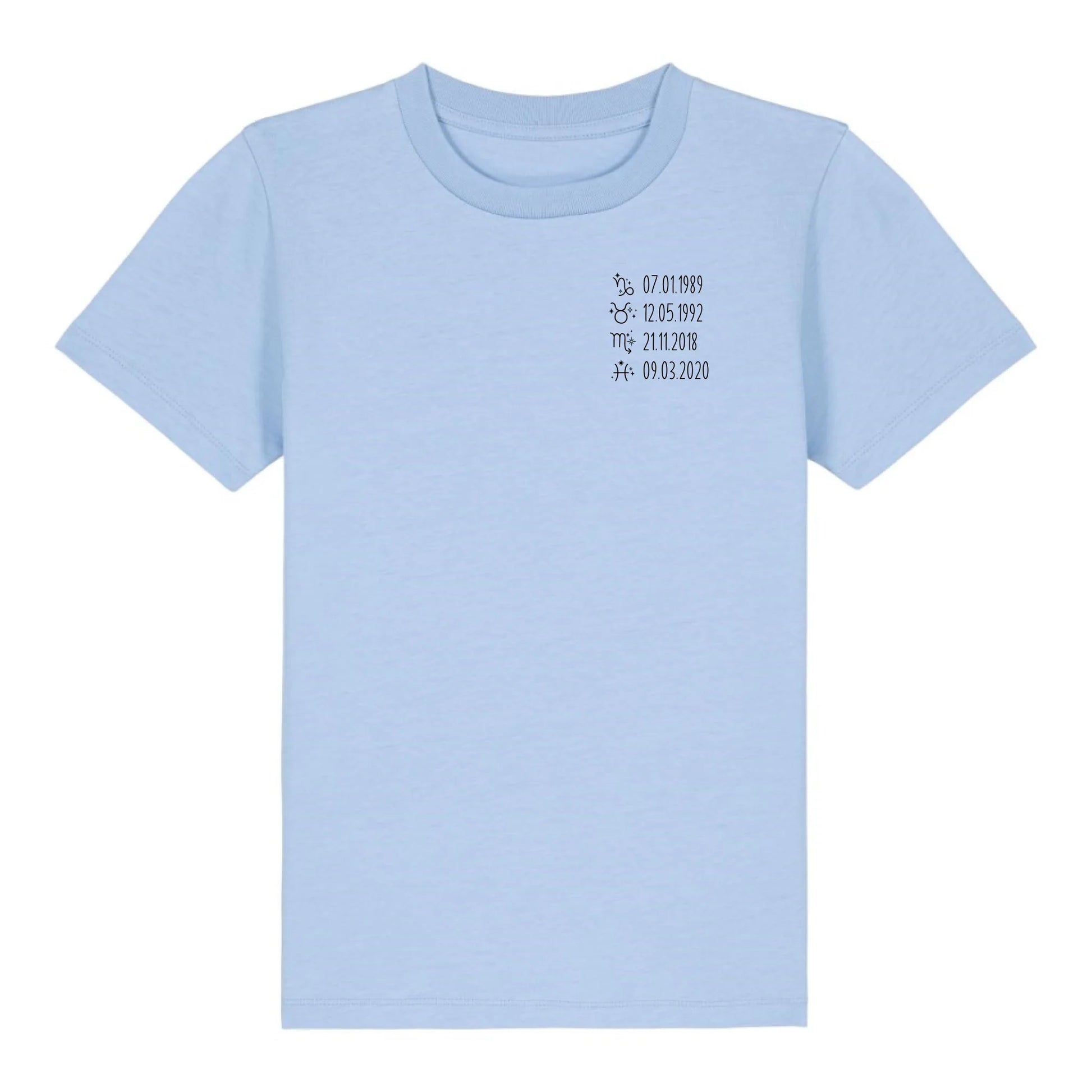 Sternzeichen - Bio Kinder Shirt *personalisierbar* Mini Creator Shirt 2.0 ST ST Blue-Soul