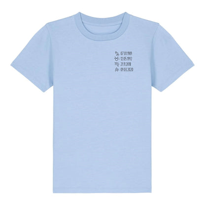 Sternzeichen - Bio Kinder Shirt *personalisierbar* Mini Creator Shirt 2.0 ST ST Blue-Soul