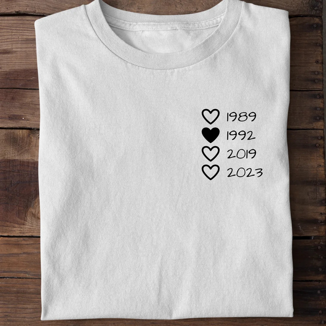 Family Hearts - Bio Herren Shirt *personalisierbar*
